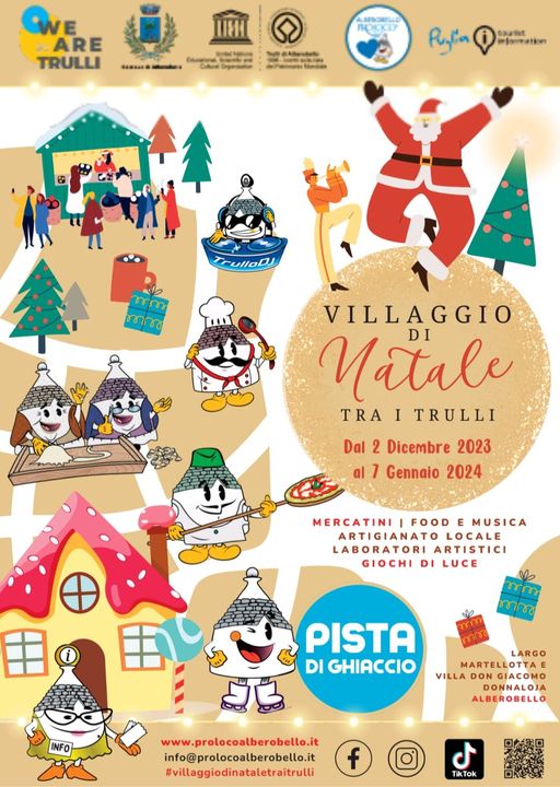 Al momento stai visualizzando Villaggio di Natale tra i Trulli